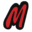 m