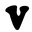 v
