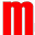m