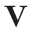 v