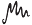 m