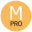 m
