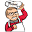 m