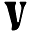 v