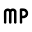 m