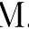 m