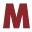 m