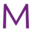 m