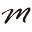 m