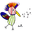 v