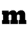 m