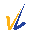 v
