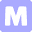 m