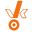 v