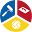 m