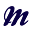 m