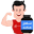 m