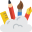 m