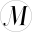 m