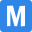 m
