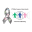 m