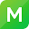 m