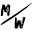 m