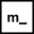 m