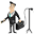 m