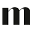 m