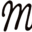 m