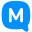 m