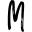 m