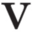 v