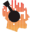m
