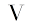 v