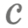 c