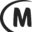 m