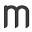 m
