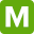 m