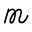 m