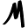 m