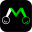 m