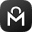 m
