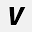 v