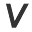 v