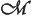 m