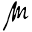 m