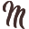 m