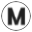 m